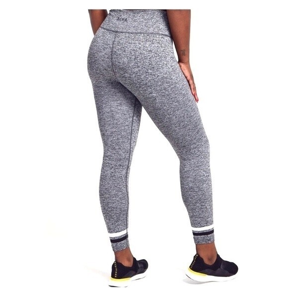 SOUL BY SOULCYCLE Melange Seamless Leggings in Grey L - Picture 1 of 9